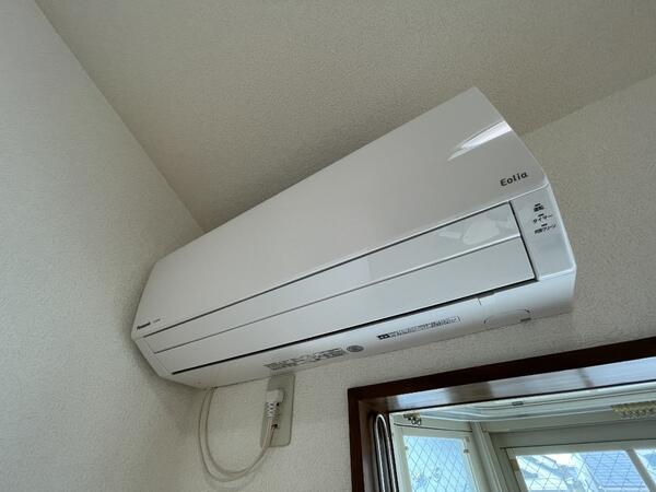 その他設備／エアコン完備！（新規交換済）