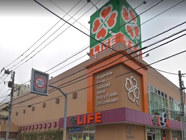 ライフ菊川店 (346m)