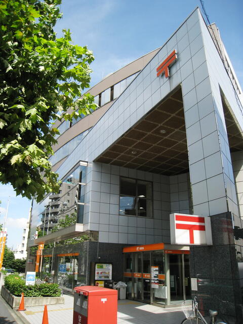 落合郵便局 (423m)