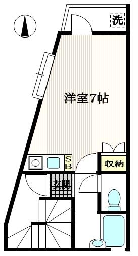 間取り図／１Ｒ