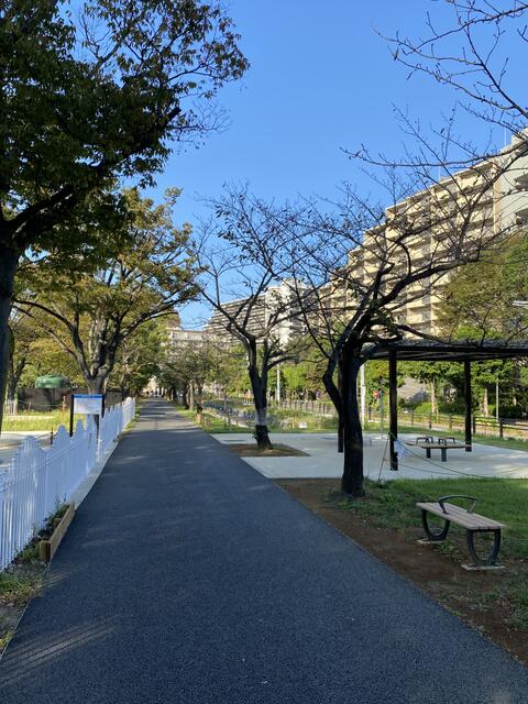 仙台堀川公園 (603m)