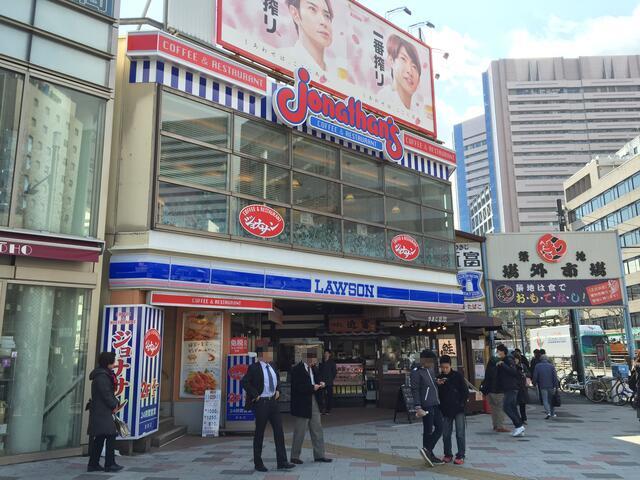 ローソン築地四丁目店 (134m)
