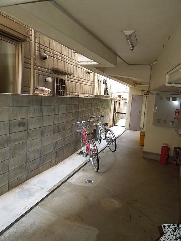 １階に駐輪可能
