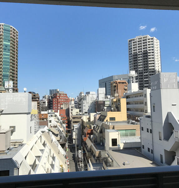 寝室からの眺望