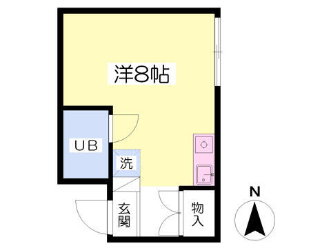 間取り図／★ワンルーム　１８平米★