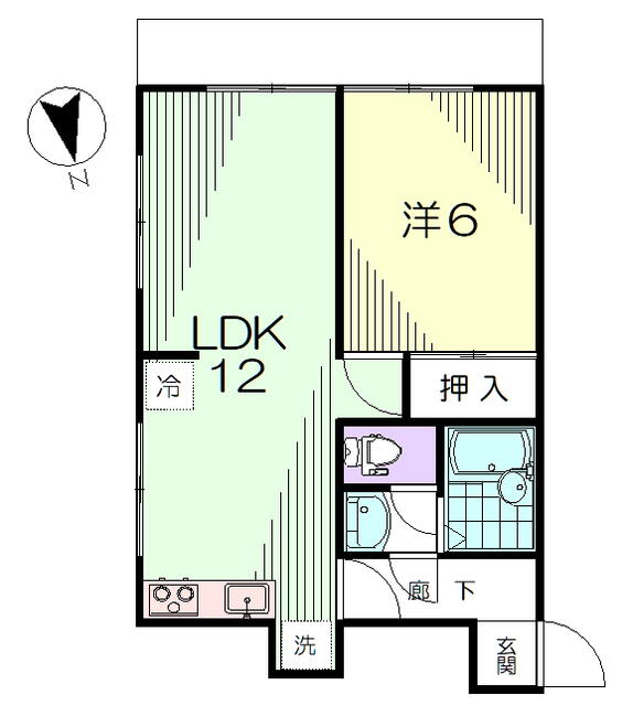 間取り図／ノース・ヴィレッヂ間取り図