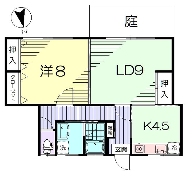 間取り図／グリーンフラッツ奥沢間取り図