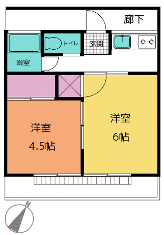 間取り図／Ｈ３０年８月、和室から洋室に変更！