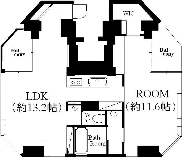 間取り図／５０１号室間取図