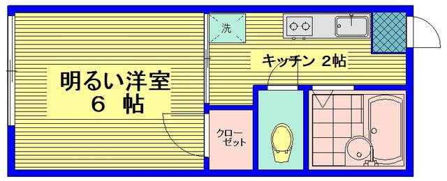 間取り図／バス・トイレ別