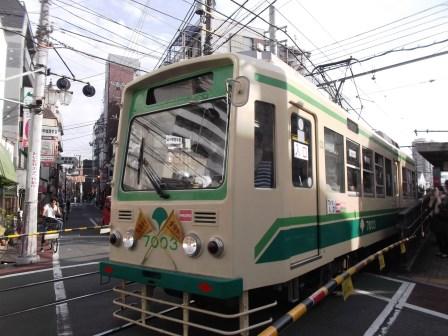 都電が走るのどかな街