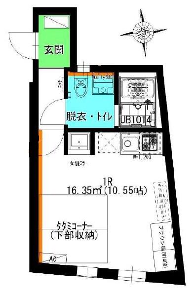 間取り図／実質３１．１６㎡