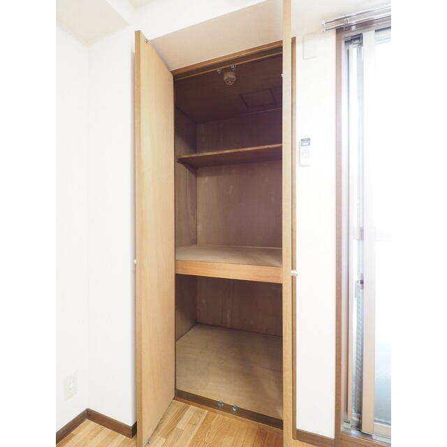 収納／今回ハンガーパイプを設置しました！