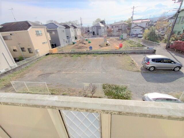 住戸からの眺望／バルコニーからの眺望です！