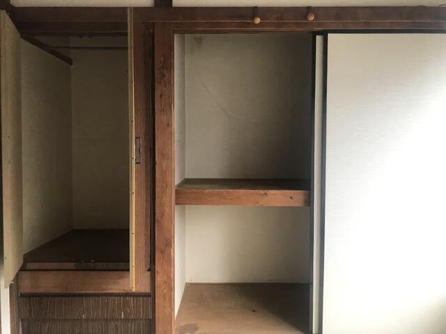 収納／広々収納。