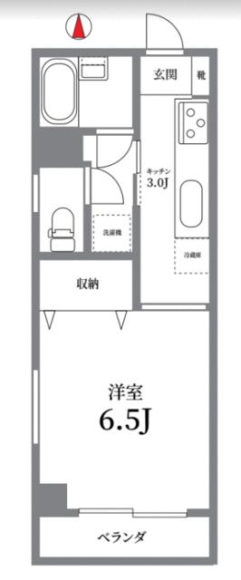 間取り図／クレール川崎