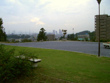 目の前の公園