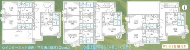 間取り図／★１０２号室の募集です（　＾）ｏ（＾　）