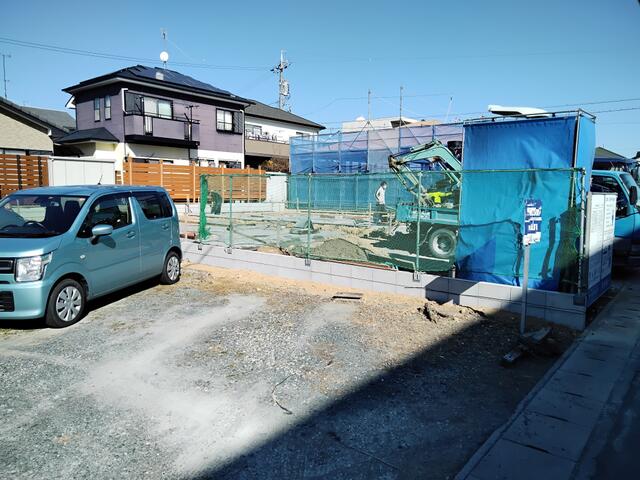 現地（外観）／元気に建築中です♪