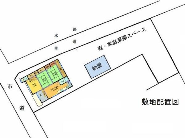 敷地配置図
