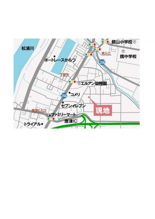 原ニュータウン案内図
