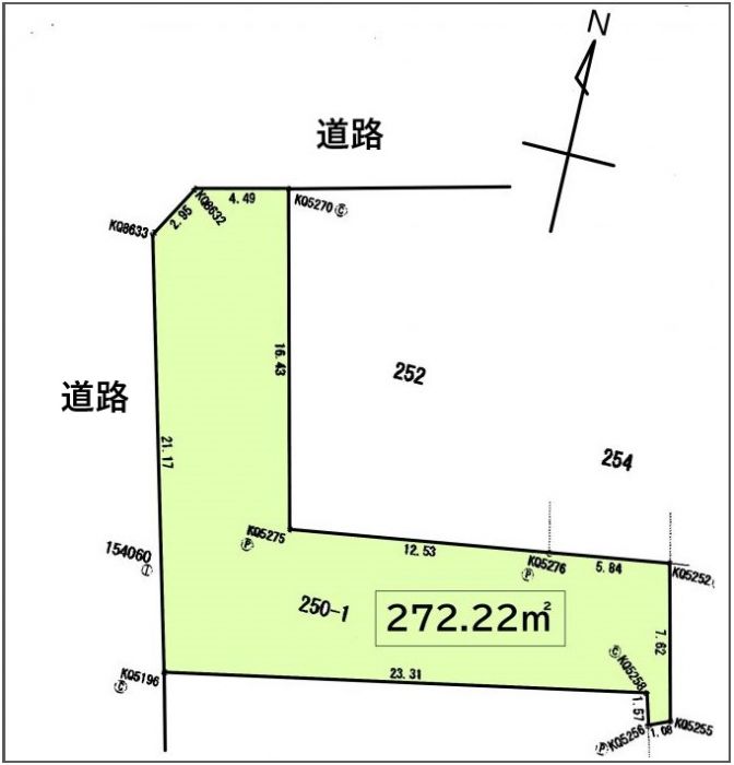 敷地図