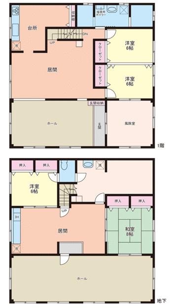 detached 北海道夕張郡長沼町字加賀団体 地図を見る