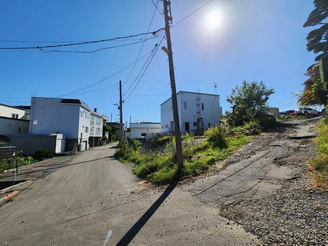 現地土地／前面道路を含む現地