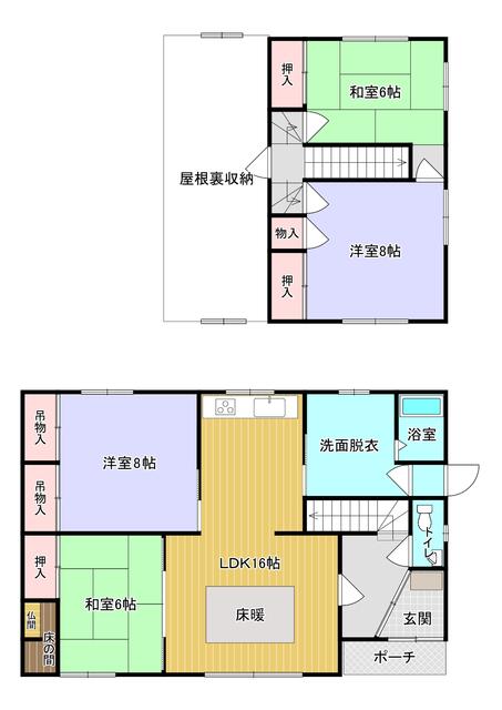 detached 北海道芦別市南一条東２丁目 地図を見る