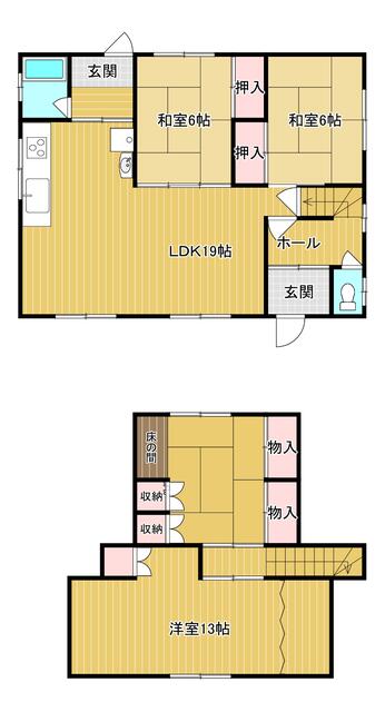 detached 北海道芦別市北五条西３丁目