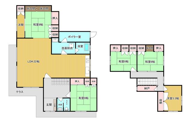 detached 北海道芦別市上芦別町 地図を見る