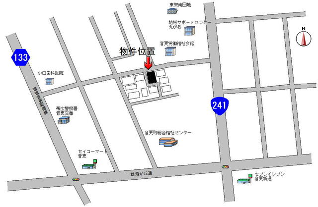 detached 北海道河東郡音更町大通１１丁目
