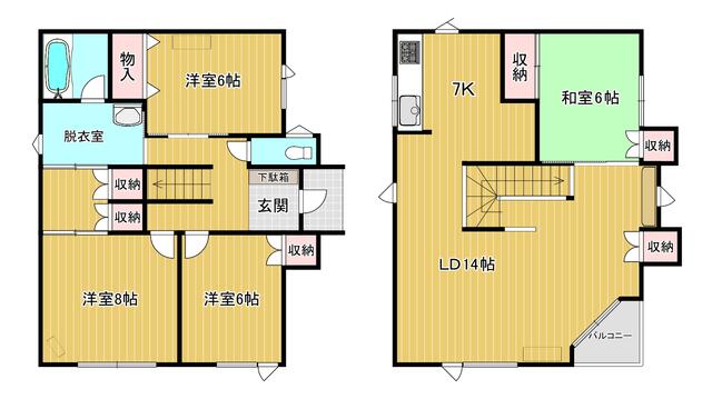 detached 北海道千歳市幸福３丁目
