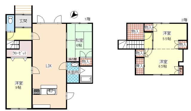 detached 北海道岩見沢市大和一条３丁目 地図を見る