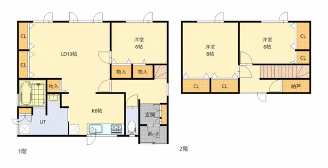 detached 北海道深川市納内町グリーンタウン 地図を見る