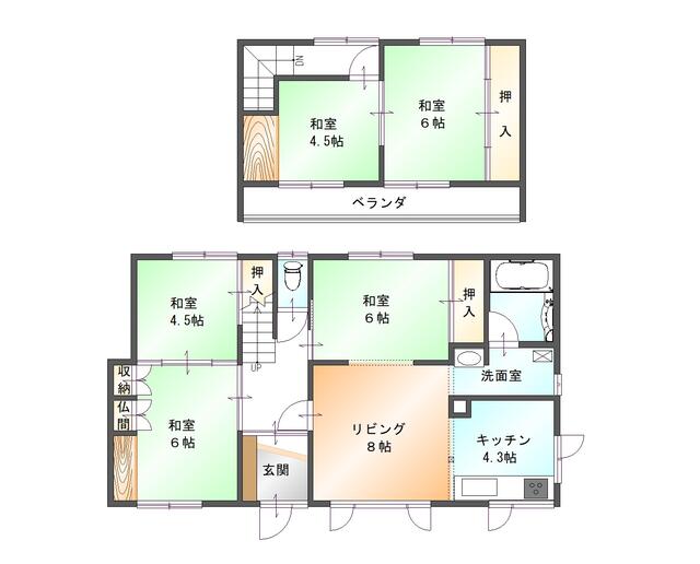 detached 北海道河東郡音更町新通北２丁目