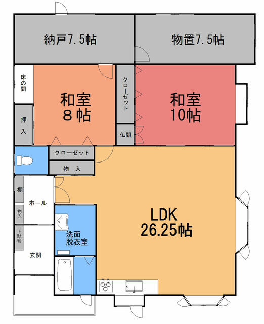 detached 北海道余市郡余市町沢町２丁目 地図を見る