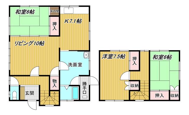 detached 北海道亀田郡七飯町字上藤城 地図を見る