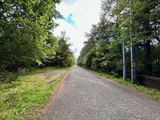 区画図／２筆計３００坪です。