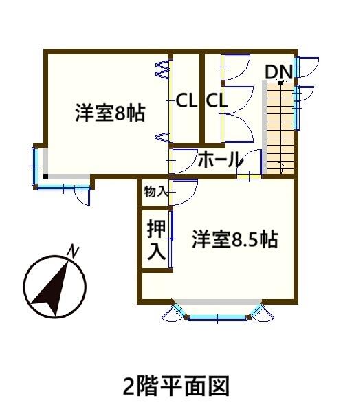 detached 北海道深川市二条 地図を見る