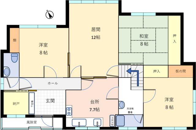 detached 北海道寿都郡寿都町字新栄町 地図を見る