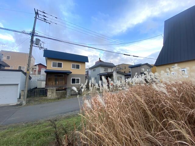 敷地から見た景色　東向き