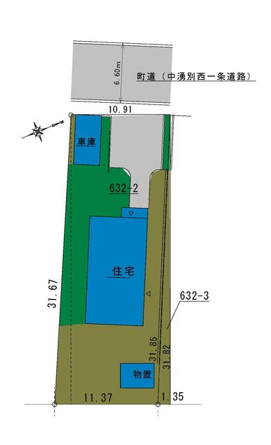 detached 北海道紋別郡湧別町中湧別南町 地図を見る