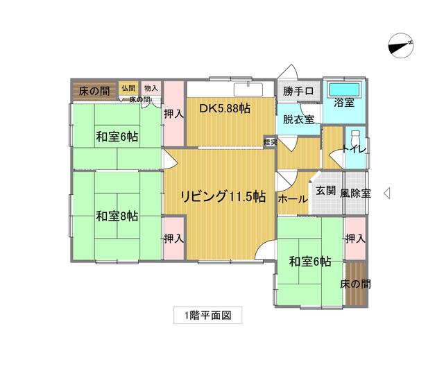 detached 北海道紋別郡湧別町中湧別東町 地図を見る