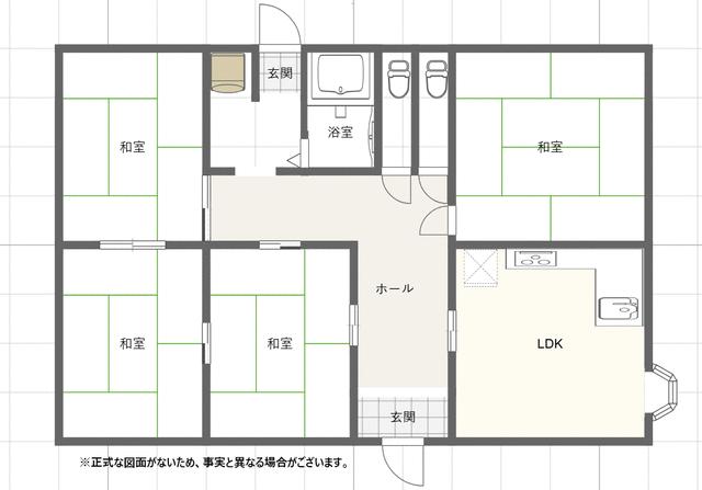 detached 北海道広尾郡大樹町緑町 地図を見る