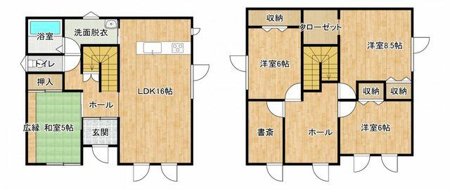 detached 北海道夕張郡長沼町あかね２丁目 地図を見る