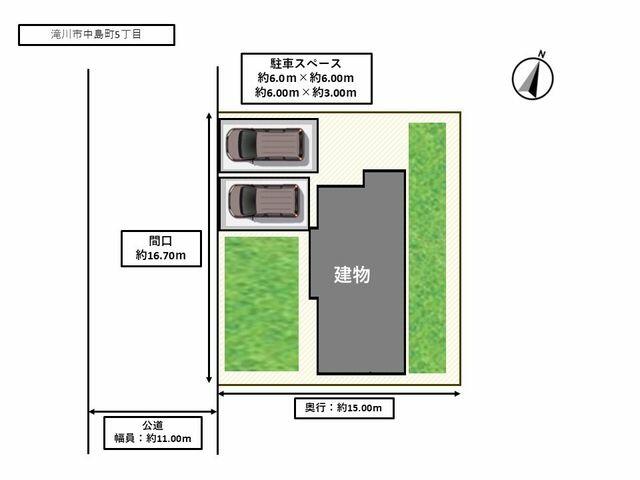 detached 北海道滝川市中島町５丁目 地図を見る