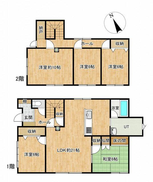 detached 北海道三笠市若松町 地図を見る