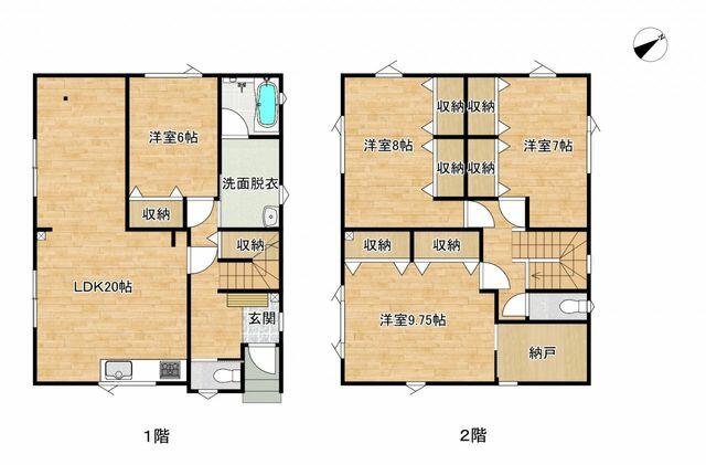 detached 北海道滝川市一の坂町東３丁目 地図を見る