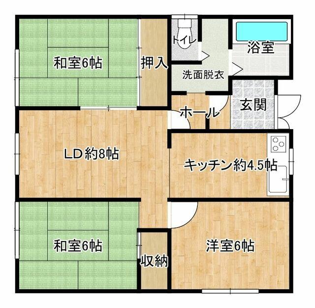 detached 北海道夕張郡由仁町東栄 地図を見る